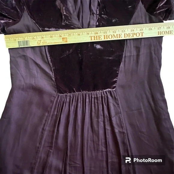 Maeve Anthropologie Purple Ingrid Boho Tunic Dress XS - Picture 5 of 9